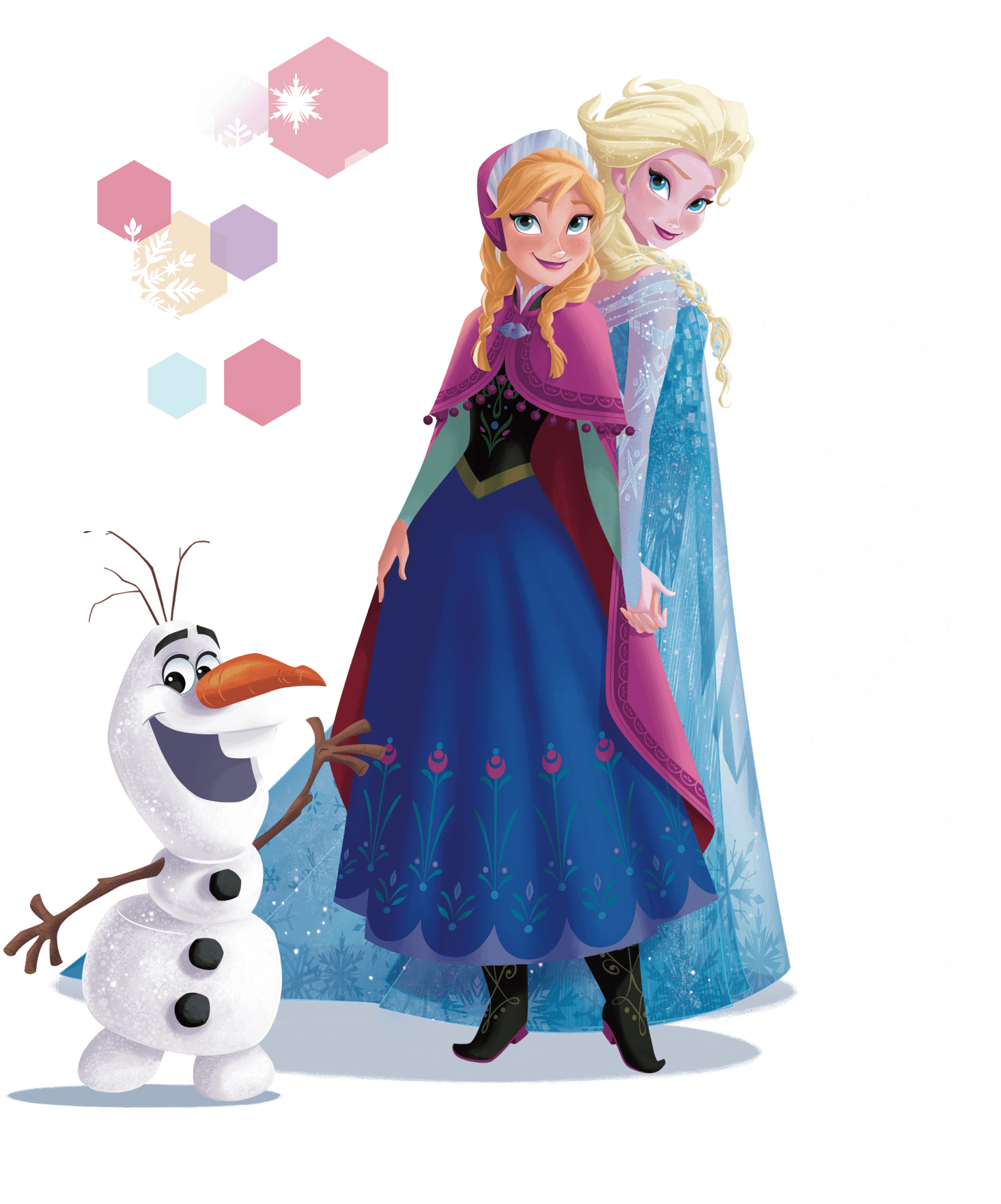 アナと雪の女王のイラスト